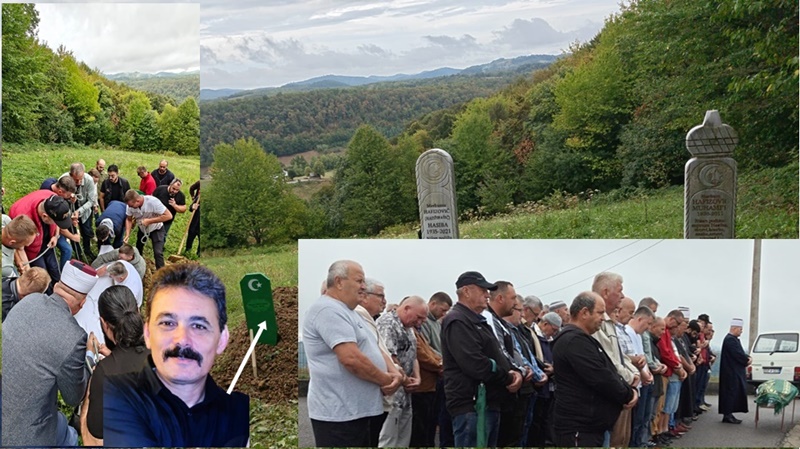 Ağasarlı Gurbetçi 2387 KM Uzakta Eşinin Memleketinde Ebediyete Uğurlandı