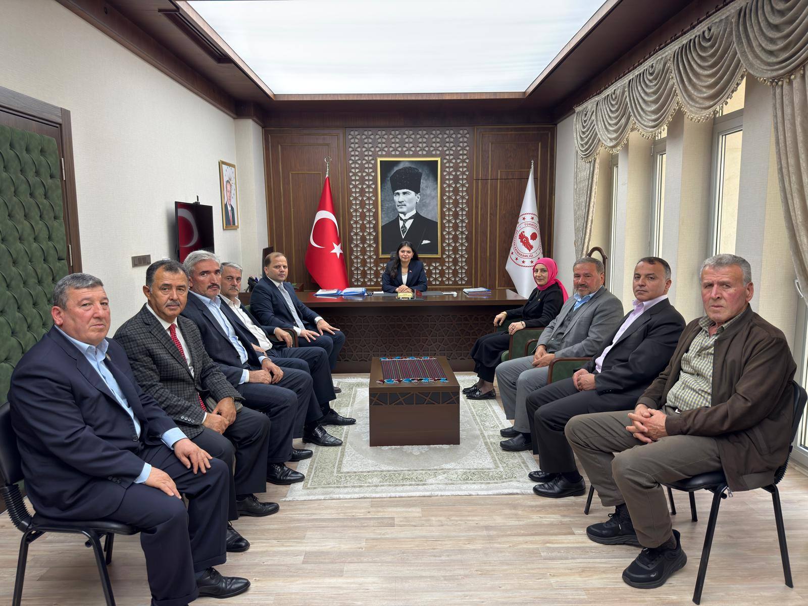 Şalpazarı AK Parti’den Kaymakam Yerlikaya’ya Hayırlı Olsun Ziyareti