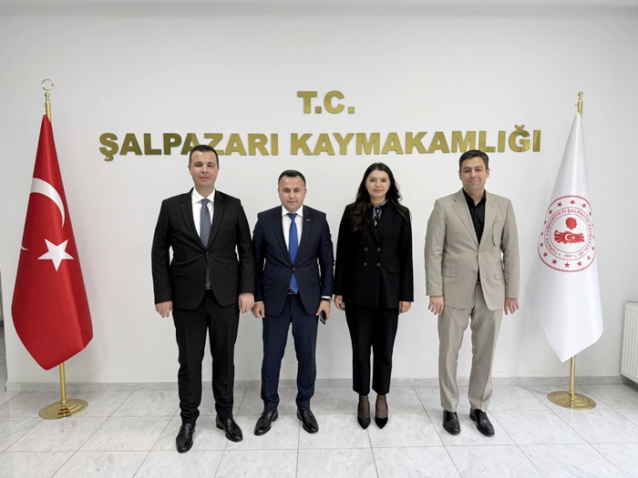 Büyükliman Kaymakamlarından Yerlikaya ya Hayırlı Olsun Ziyareti