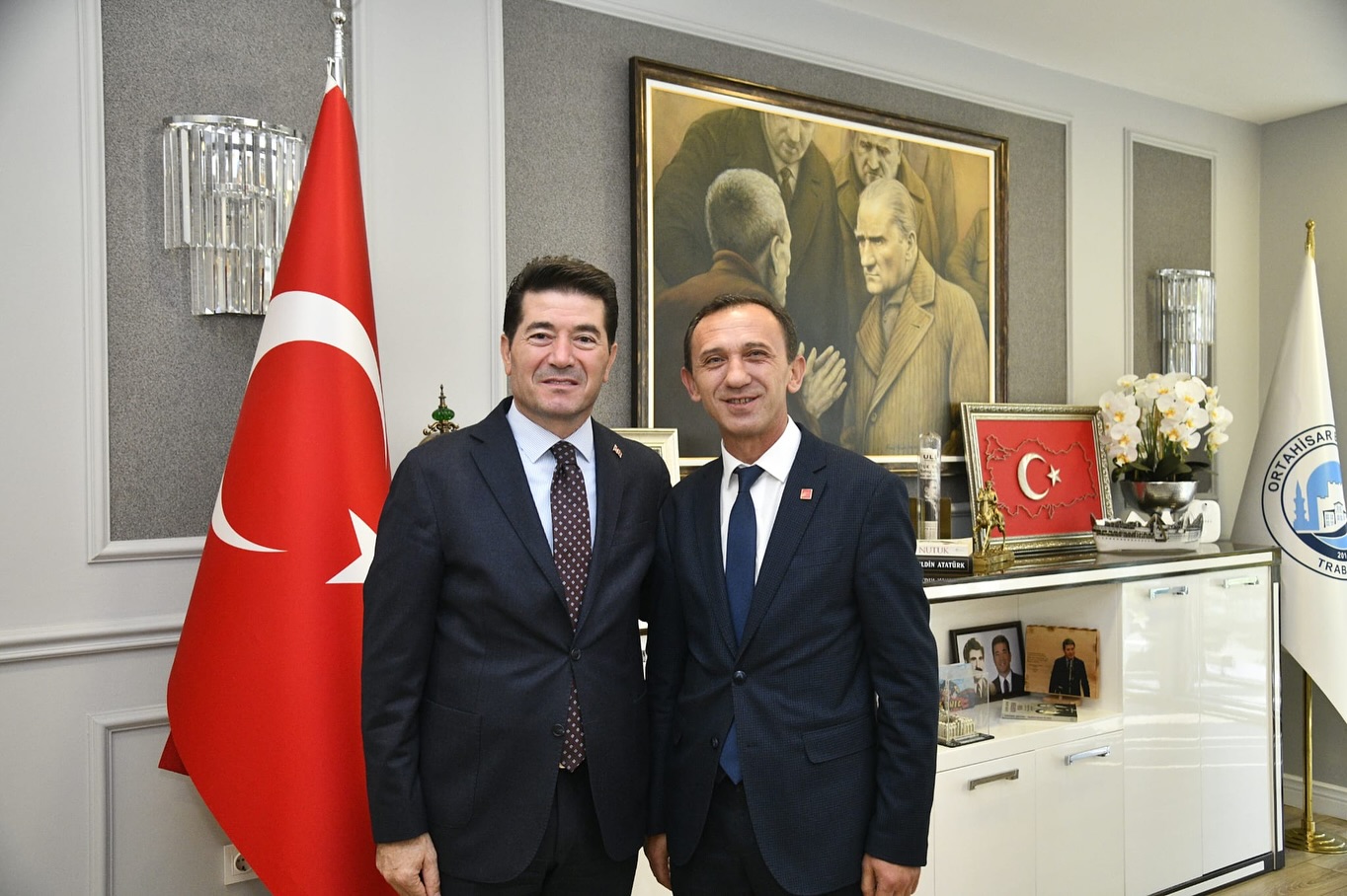 Başkan Kandil’den Başkan Kaya’ya Ziyaret